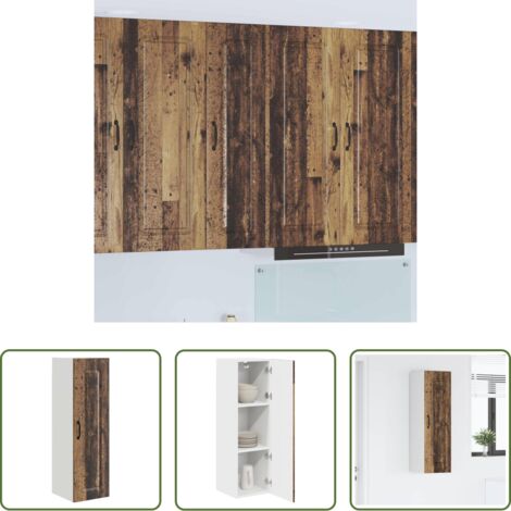 Armadio in legno -  Mobile da cucina Kalmar Legno vecchio 30 x 31 x 100 cm