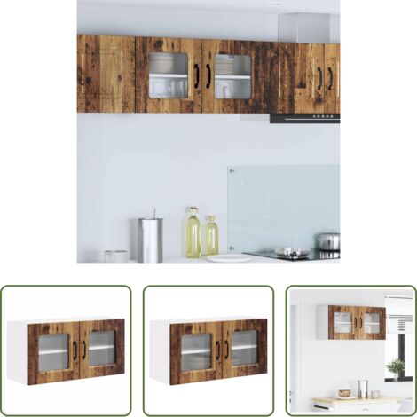 Armadio in legno -  Mobile da cucina Kalmar Legno vecchio 80 x 31 x 40 cm