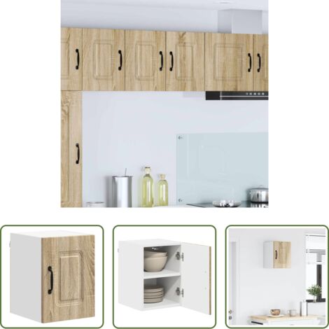 Armadio in legno -  Mobile da cucina Kalmar Rovere Sonoma 30 x 31 x 40 cm