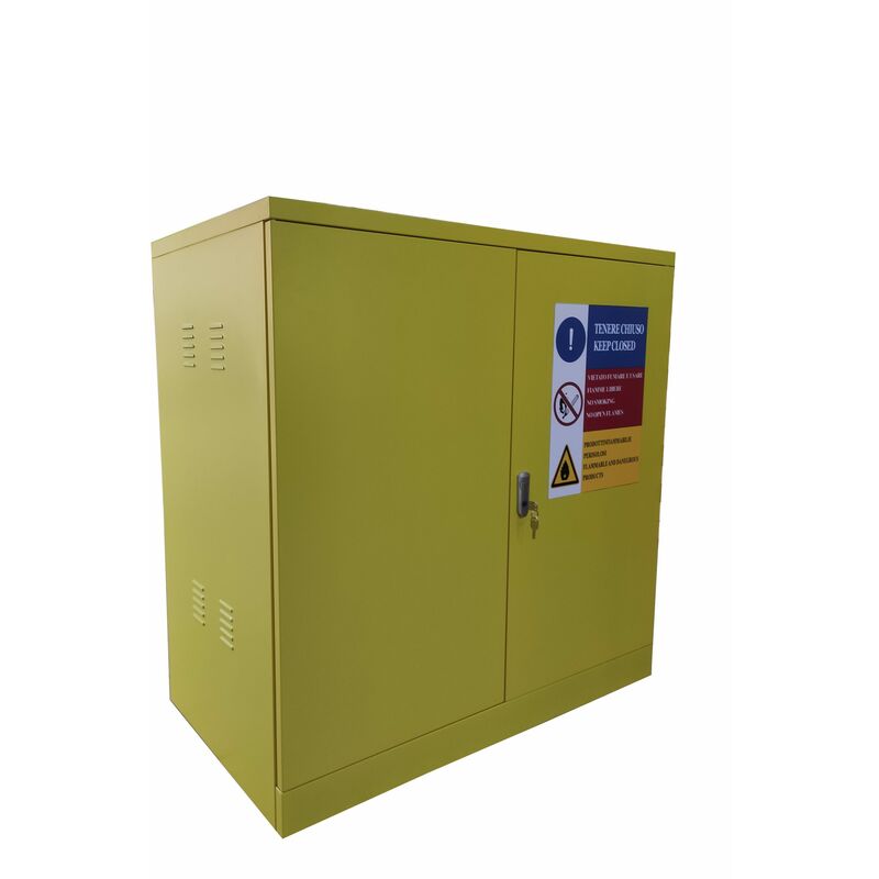 Armadio in metallo per vernici e solventi, cm