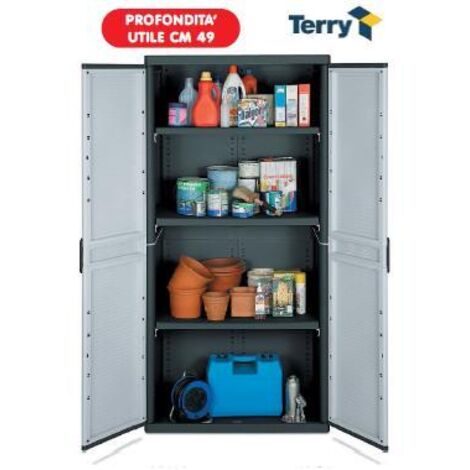 ARMADIO IN RESINA TERRY 90X54X180 JUMBO 2900U MAGNUM