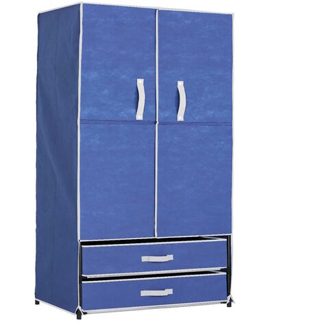 ARMADIO TNT CM.74X46X172H BLU