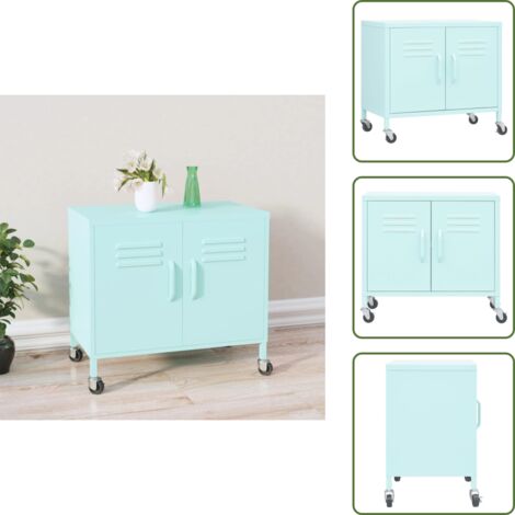 Armadio menta - vidaXL Armadietto Menta 60x35x56 cm in Acciaio - Armadio per casa