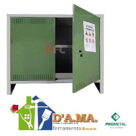 ARMADIO MINI FITOFARMACI 100X40X80 IN KIT CERTIFICATO PER PRODOTTI FITOSANITARI