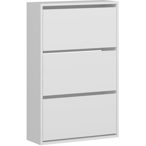 Armadio, mobiletto portaoggetti, spazio di archiviazione Cabinet Bianco