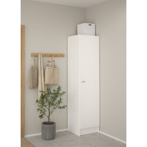 BISSOLO CASA ARMADIO MOD. FOCUS CM 49,2X47 H.200 BIANCO OPACO