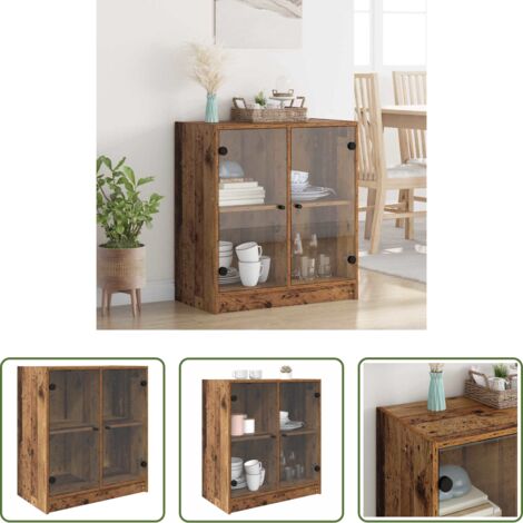 Armadio moderno -  Mobile laterale Legno vecchio 68 x 37 x 75,5 cm