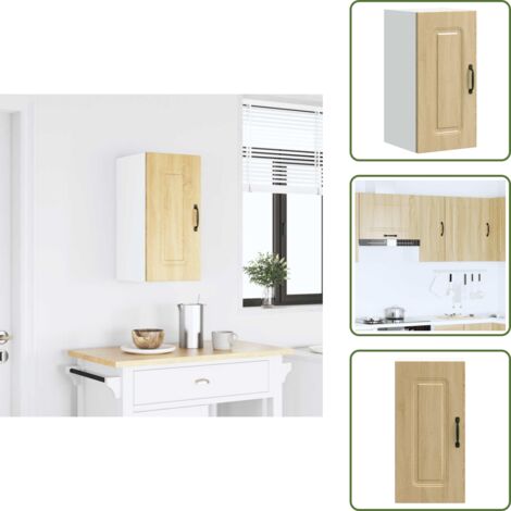 Armadio multistrato - vidaXL Pensile da Cucina Kalmar Rovere Sonoma in Legno Multistrato - Armadio da cucina in truciolato