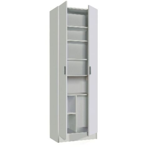 ARMADIO MULTIUSO A PIU' RIPIANI cm 180x58x37 Rovere Canadian