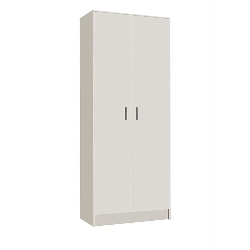 Armadietto Da Spogliatoio Sinonimo.Armadio Multiuso Armadietto Mobile Bagno Casa Garage 2 Ante 4 Ripiani Bianco 59 X 37 X 180 12900932