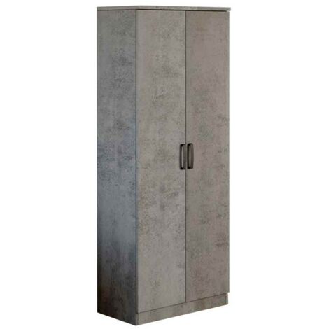 Armadio multiuso Gabriella  h.182x71x38 cm cemento