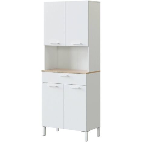 Armadio Multiuso Grande - Bianco 40x186h cm