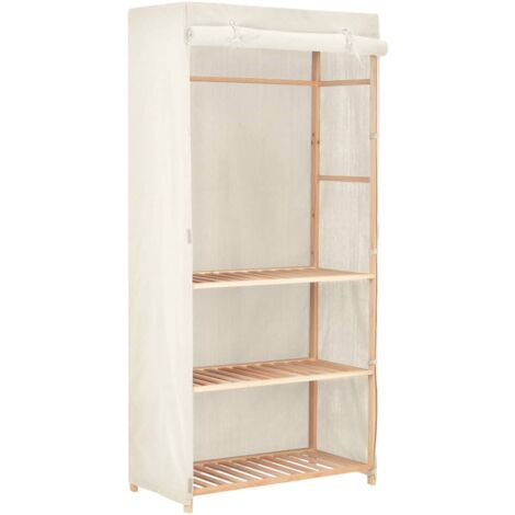 Armadio per Indumenti a 3 Ripiani 79x40x170 cm vidaXL