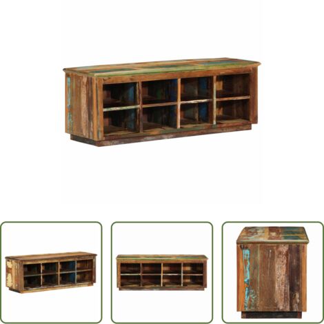 Armadio per scarpe -  Mobile per scarpe con lo scaffale Marrone 110 x 35 x 40 cm