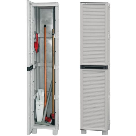 TUTTACASA Armadio Portascope da Esterno ArtPlast H172 – Varie Larghezze Linea Concert - LARGHEZZA ARMADIO: 35 cm