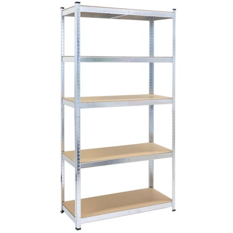 Armadio rack - Argento - 5 ripiani
