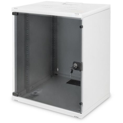 Armadio Rack Digitus 12HE 520x400mm, grigio , SoHo Schrank, UM [DN-19 12-U-S-1]