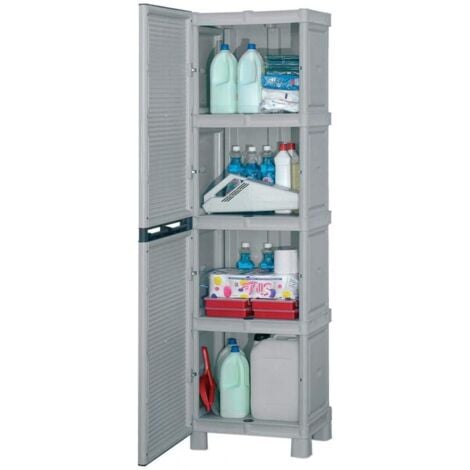 Armadio Resina Esterno Tuttopiani Art Plast H172 – varie larghezze - LARGHEZZA ARMADIO: 50 cm