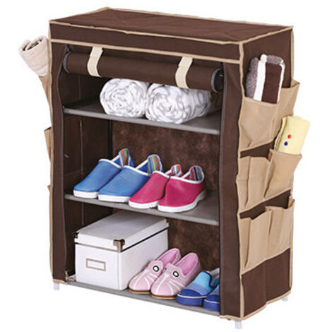 Armadio scarpiera brixo 60x30x80h cm 3 ripaini