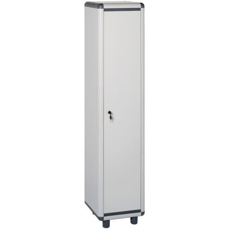 ARMADIO SPOGLIATOIO RESINA A 1 POSTO IN KIT C/SERRAT- 1,0 pz