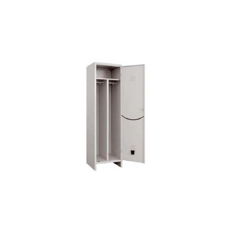 ARMADIO SPOGLIATOIO SPORCO/PULITO AD UNA ANTA MONTATO  cm.50x50x180h.    PROMETAL