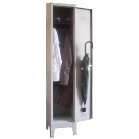 Armadio spogliatoio tetto spiovente 35x33x190 cm