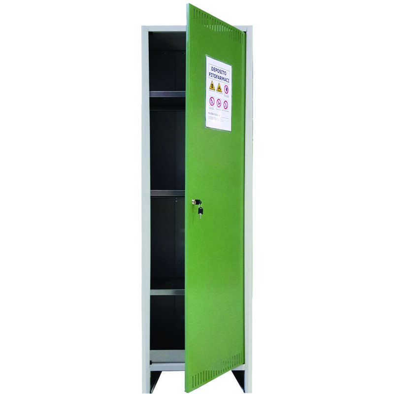 Armadio stoccaggio fitosanitari a un'anta