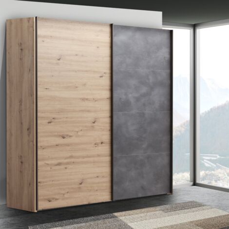 ARMADIO SYSTEMA CM 251,3X64/67 H. 222,5 ROVERE ARTISAN E TADAO