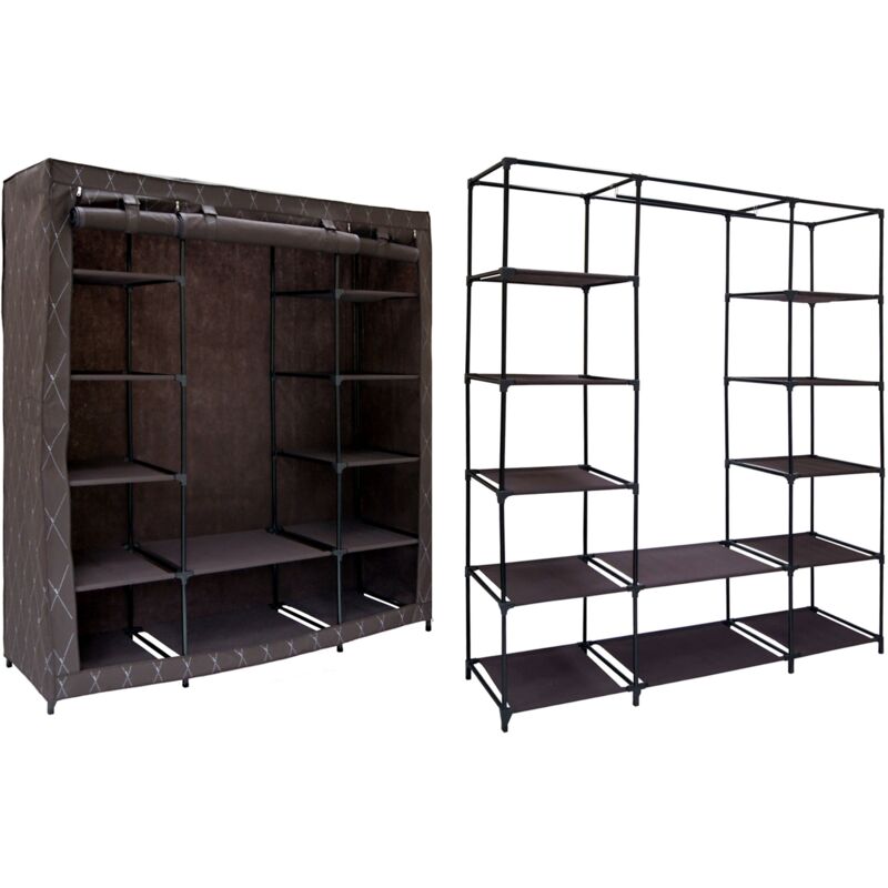 Armadio tessile Kaja Maxi Vitto - marrone