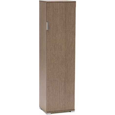 Armadio tuttopiani da interno in legno nobilitato bilaminato Linea Classic -  Gray