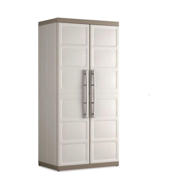 KETER - Armadio alto XL EXCELLENCE 89x54x182 Sabbia/Terra