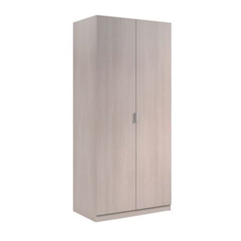 Armario 2 Puertas Cm. 81 x 52 x 180h Roble Claro