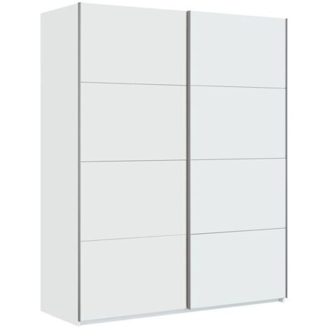 ARMARIO 2 PUERTAS CORREDERAS 200x150x60CM BLANCO ARTIK
