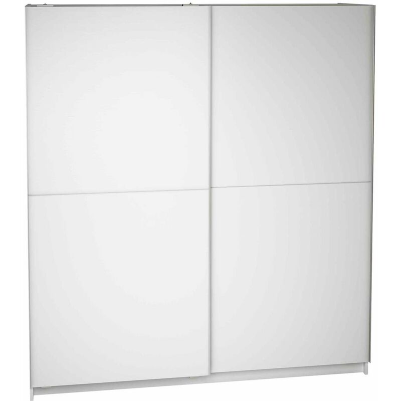 

Armario 2 puertas correderas acabado en varios colores 200 cm(alto)180 cm(ancho)60 cm(fono) Color BLANCO