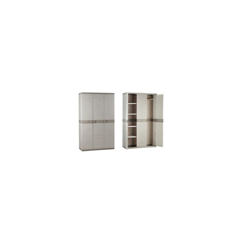 

Plastiken - Armario 3 puertas titanium 9201 beig
