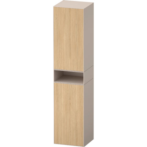 Armario alto Duravit Zencha, 400x360x1760 mm, 2 puertas, tope
