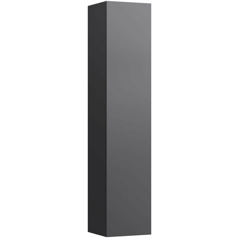 

Unidad alta de Kartell, 1 puerta, 4 estantes de vidrio, bisagra a la izquierda, 1650x340x350mm, color: gris pizarra - H4082870336421