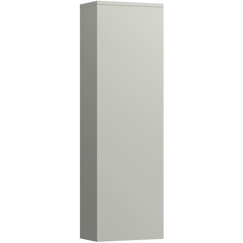 

Armario alto Running Kartell, 1 puerta, 4 baldas de cristal, bisagra izquierda, 1300x400x270 mm, color: gris guijarro - H4082810336411