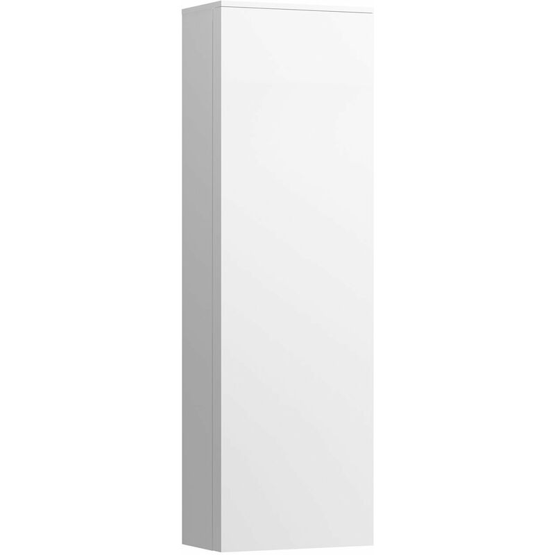 

Armario alto Running Kartell, 1 puerta, 4 baldas de cristal, bisagra izquierda, 1300x400x270 mm, color: Nieve (blanco mate) - H4082810336401