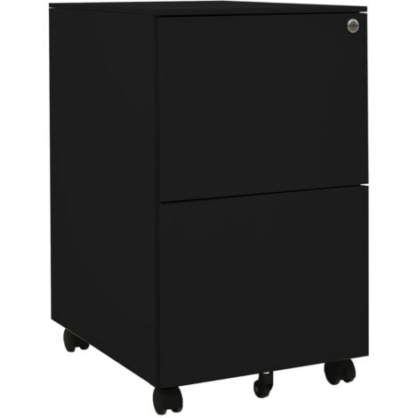 Armario archivador acero negro 39x45x67 cm vidaXL