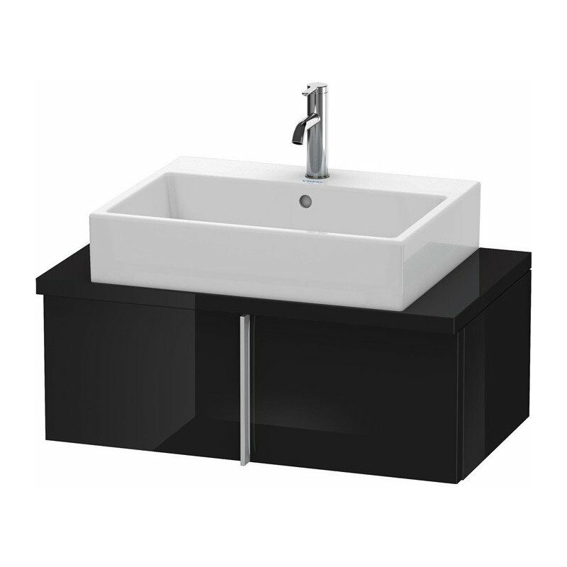 

Duravit - Armario bajo consola VERO 285x800x448mm negro alto brillo
