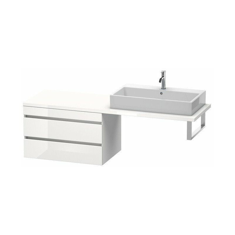 

Armario bajo DURASTYLE 512x800x548mm blanco brillo / basalto mate