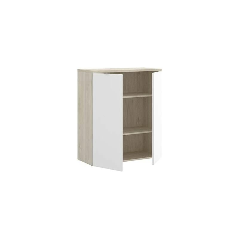 

Armario escritorio bajo 2 puertas . Medidas: alto 96cm. ancho 79cm. fondo 40cm.