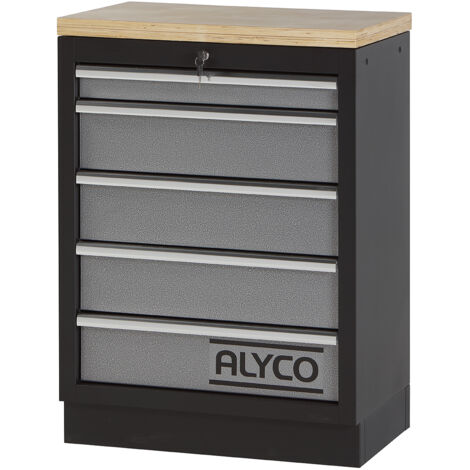Armario Base de 5 cajones Base madera ALYCO