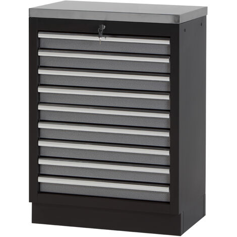 Armario Base de 9 cajoes Base acero inox ALYCO