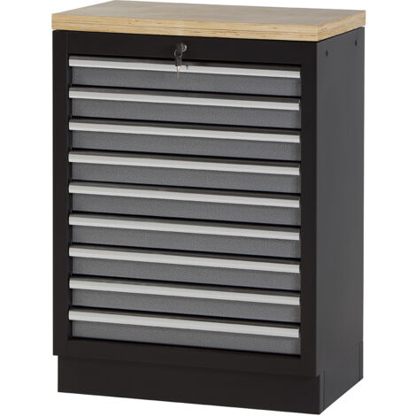 Armario Base de 9 cajones Base madera ALYCO