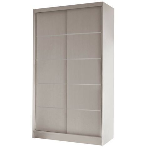 Armario Closico 167, Cachemira, 200x100x58cm, Puertas de armario: Correderas, Número de estantes: 4