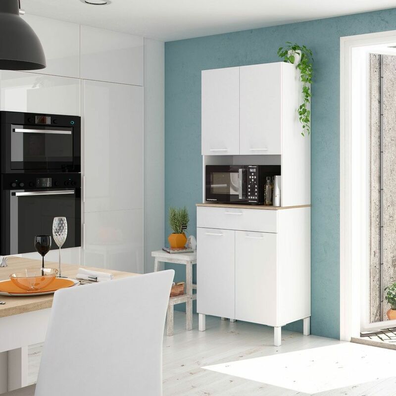 

Armario cocina alacena Kira con hueco microondas