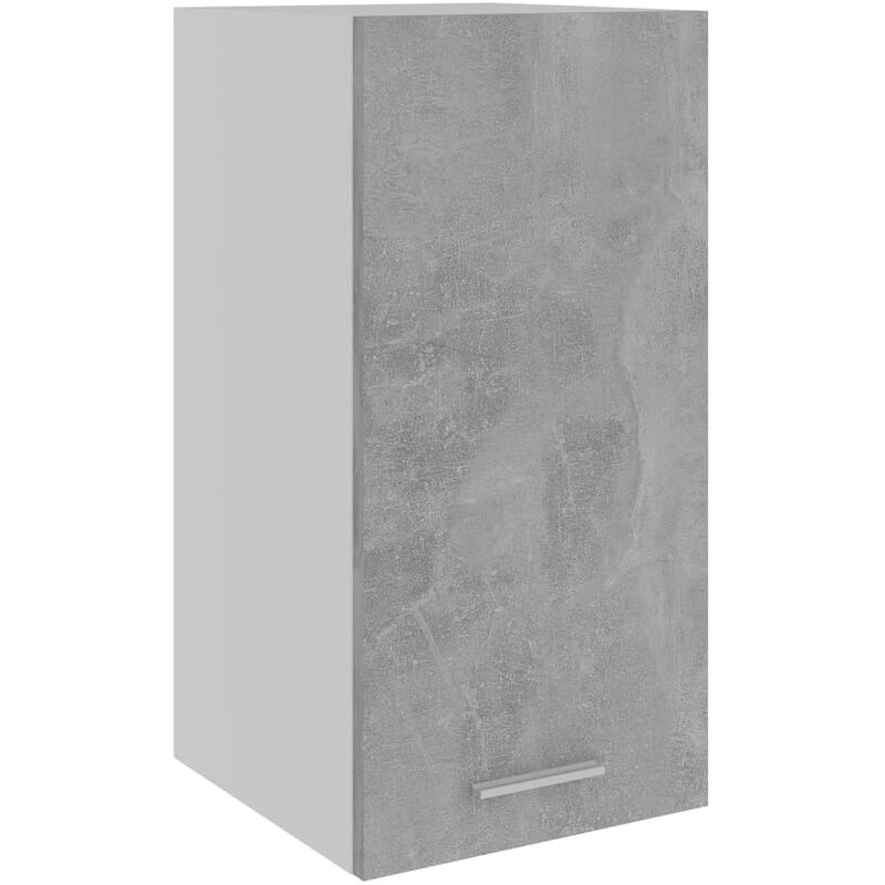 

Armario colgante cocina aglomerado gris hormigón 29,5x31x60 cm