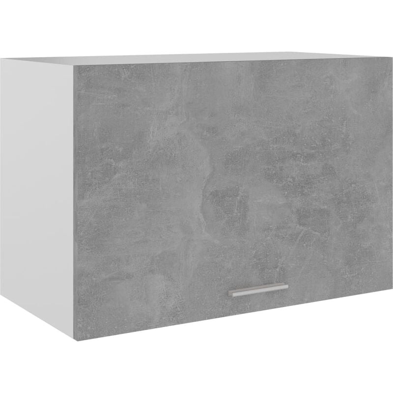 

Armario colgante de cocina aglomerado gris hormigón 60x31x40 cm
